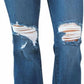 Judy Blue - High Rise Control Top Distressed Flare Jeans
