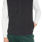 Zella Strata Fleece Golf Vest - Black