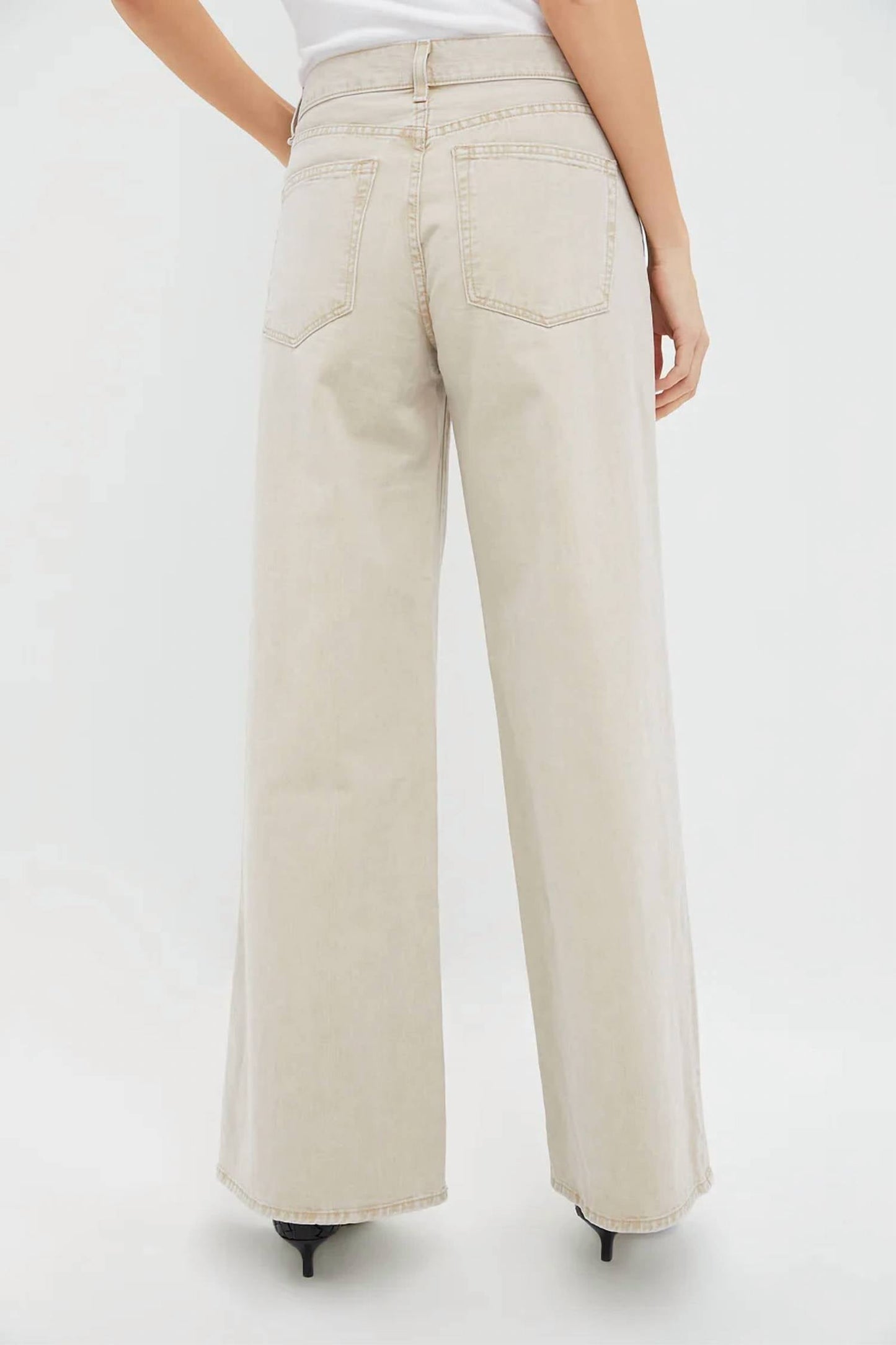 Askk Ny - Atomic High Rise Wide Leg Jean