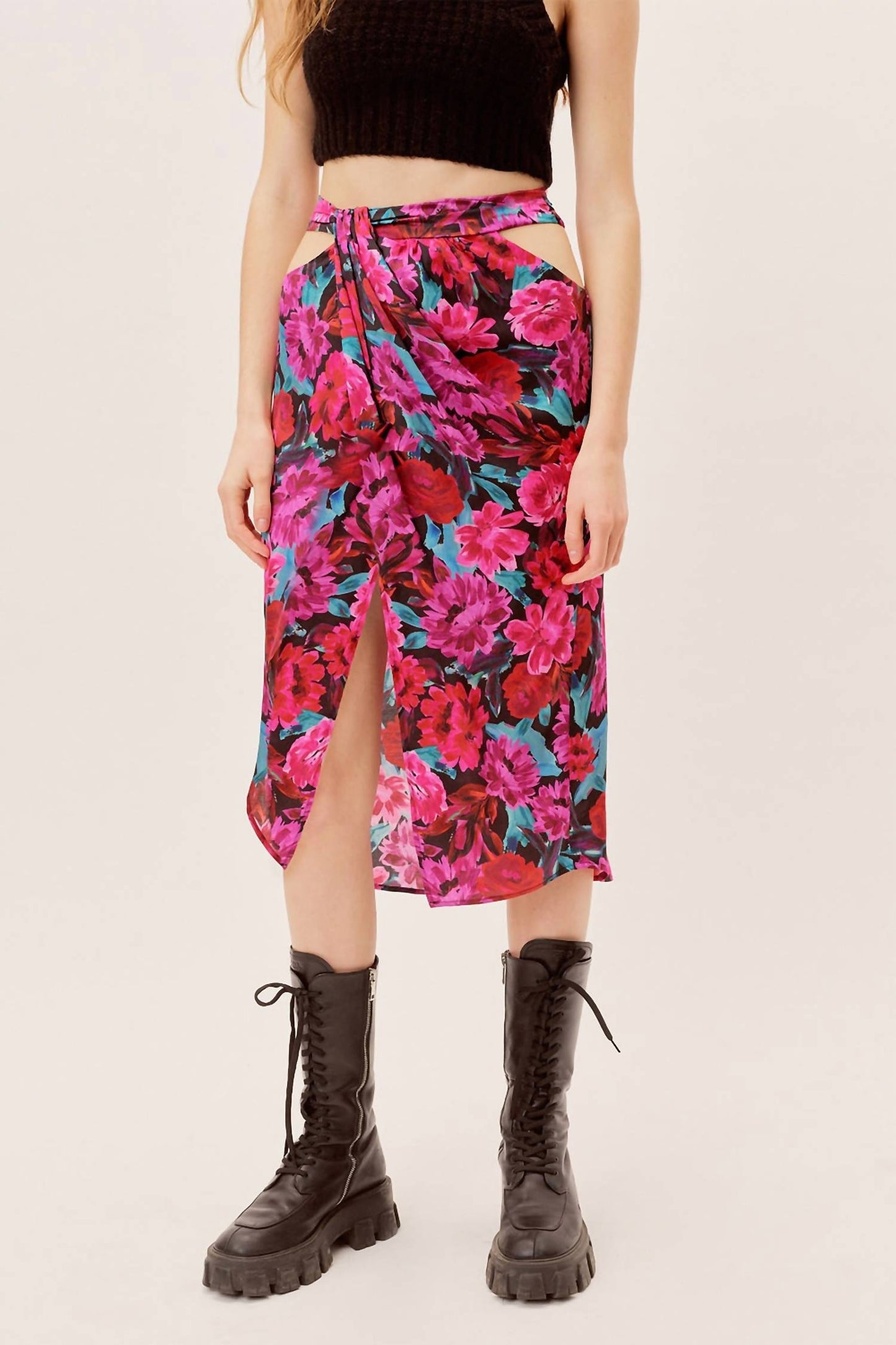 For Love & Lemons - LILY MIDI SKIRT