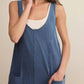 Z Supply - Brasilia Jersey Denim Jumpsuit