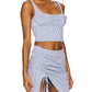 Fleur Du Mal - Poplin Bustier Top