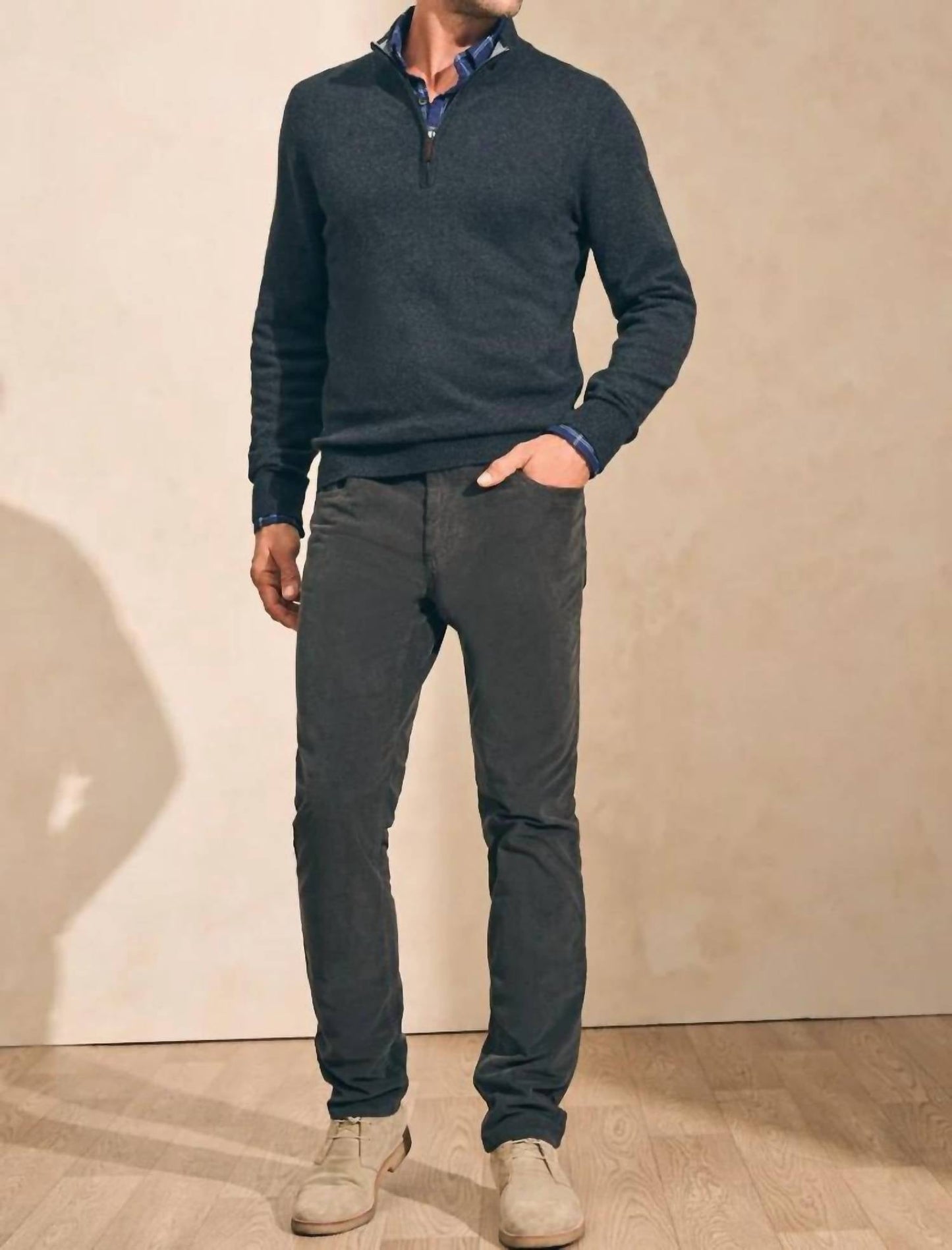 Faherty - Jackson 1/4 zip sweater