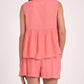 Elan - Peplum Gauze Tank