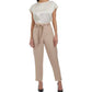Calvin Klein - Linen Blend Tie Waist Pants
