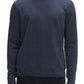 Robert Barakett Waverton Plaid Crewneck Sweatshirt in Navy, Size X-Large