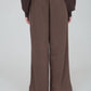 Blu Pepper - Women's Over And Over Casual Wide Leg Bottom Pants