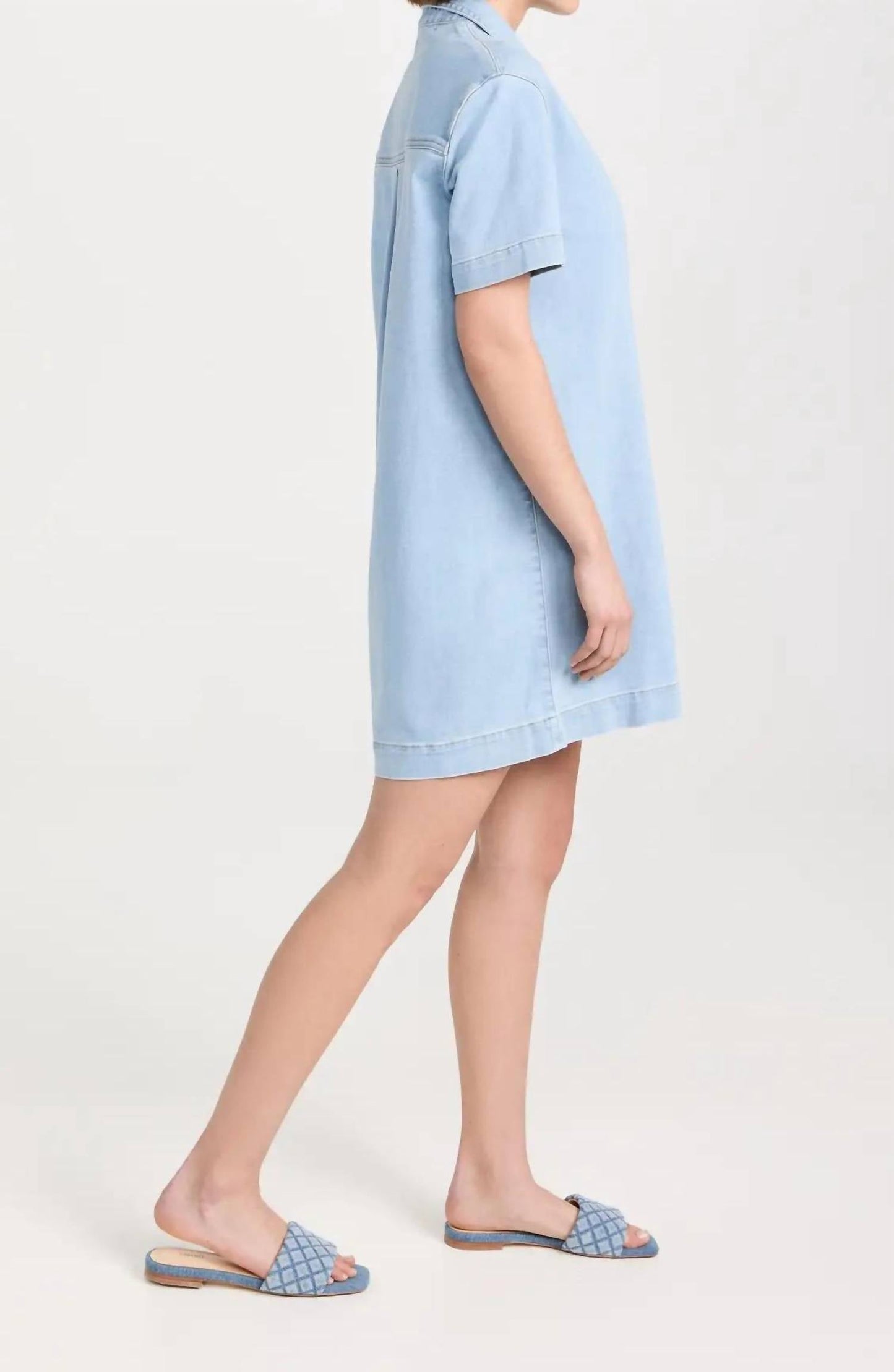 Enza Costa - Soft Denim Shirt Dess