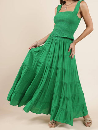 Sadie & Sage - Socialize Smocked Tank Top