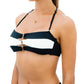 Gigizara - Starlight Strapless Bikini Top Bandeau with Grip & Removable Pads