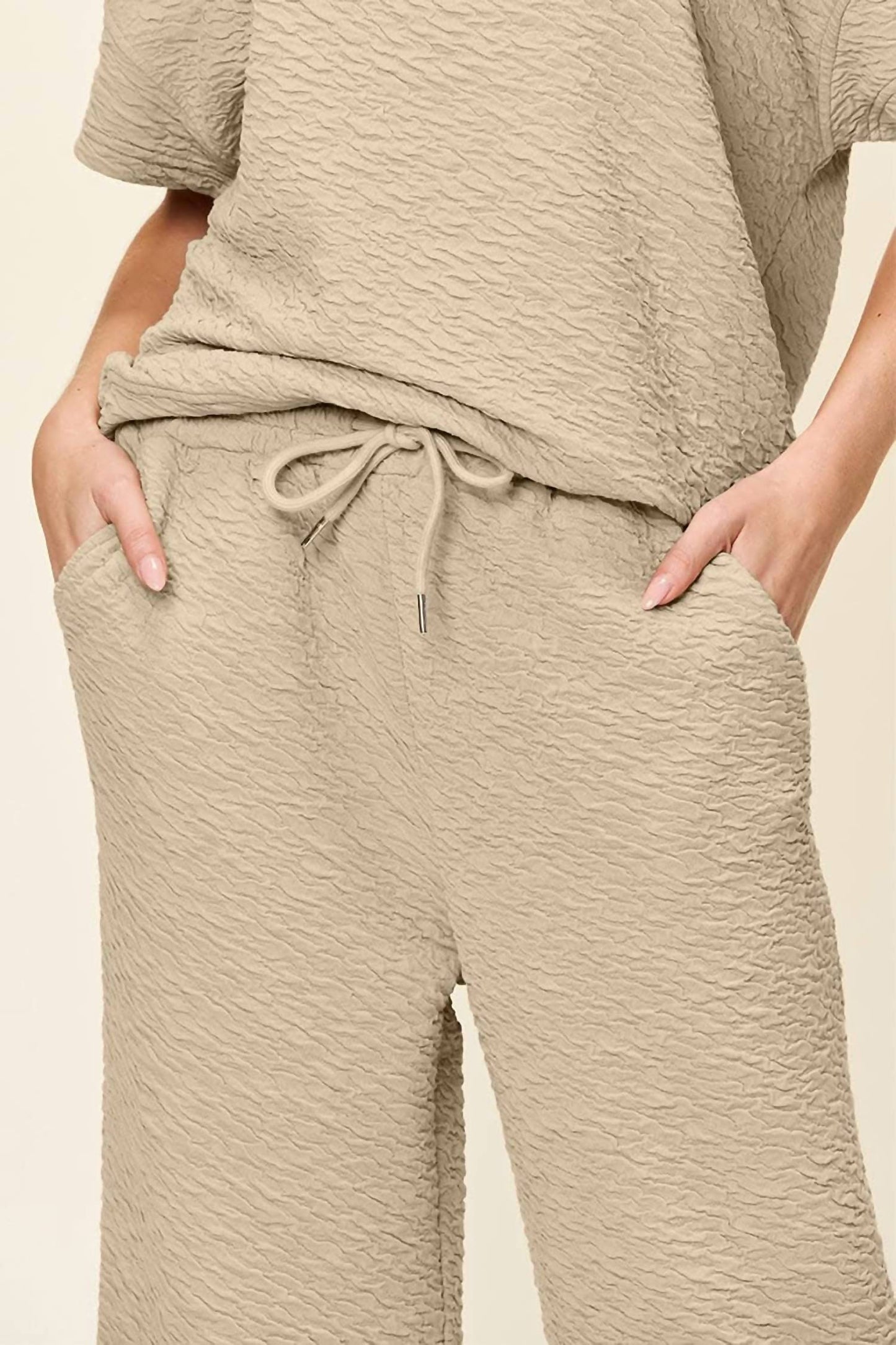 Double Take - Chic Two-piece Top And Pants Set