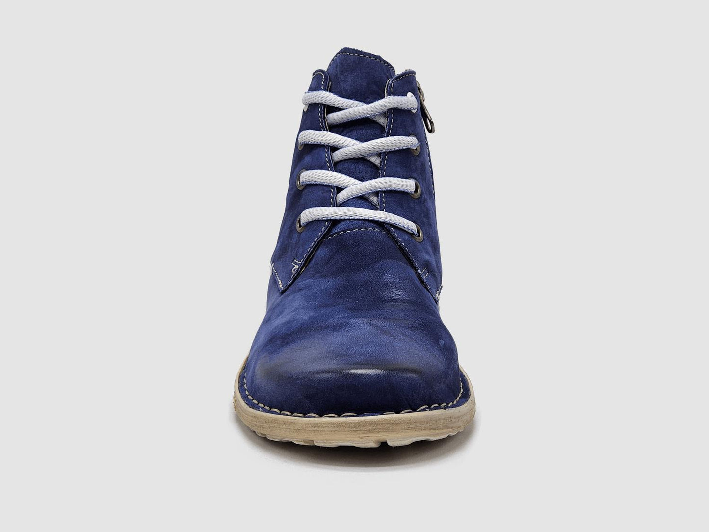 Kcr Group - Women's Old-fashioned Zip-up Leather Boots