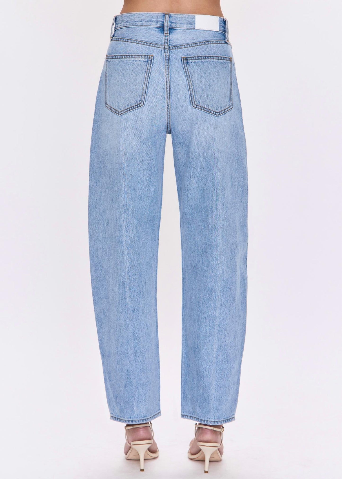 Pistola - Wes High Waist Barrel Jeans