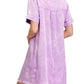 Trendsi - Zenana Tencel Mineral Washed Collared Shirts Dress