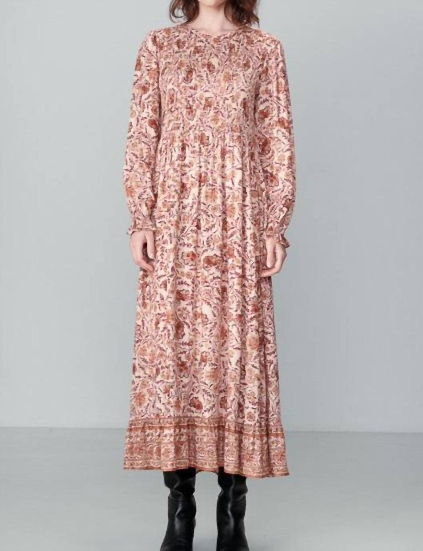Grace & Mila - Nova Print Smocked Dress