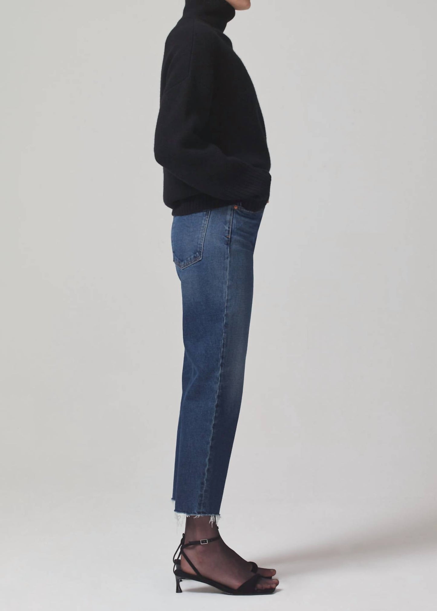Citizens Of Humanity - Daphne Crop High Rise Stovepipe Jeans