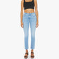 Mother - Mid Rise Dazzler Ankle Fray Jeans