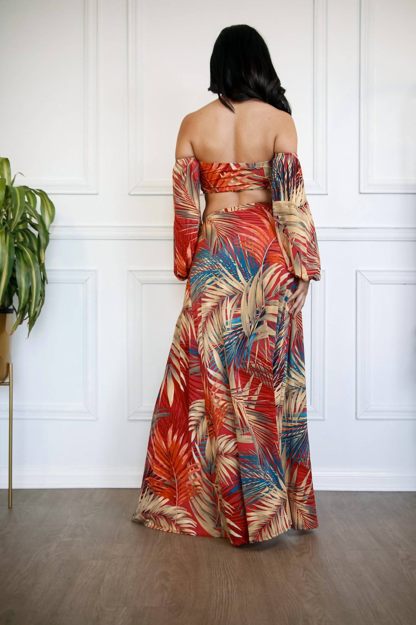 Little Secret Of Mine - Women's High Waisted Skirt Set
