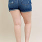 Judy Blue - Cell Phone Pocket Mid Rise Dad Short