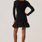 Astr - Carlene Ribbed Mini Sweater Dress