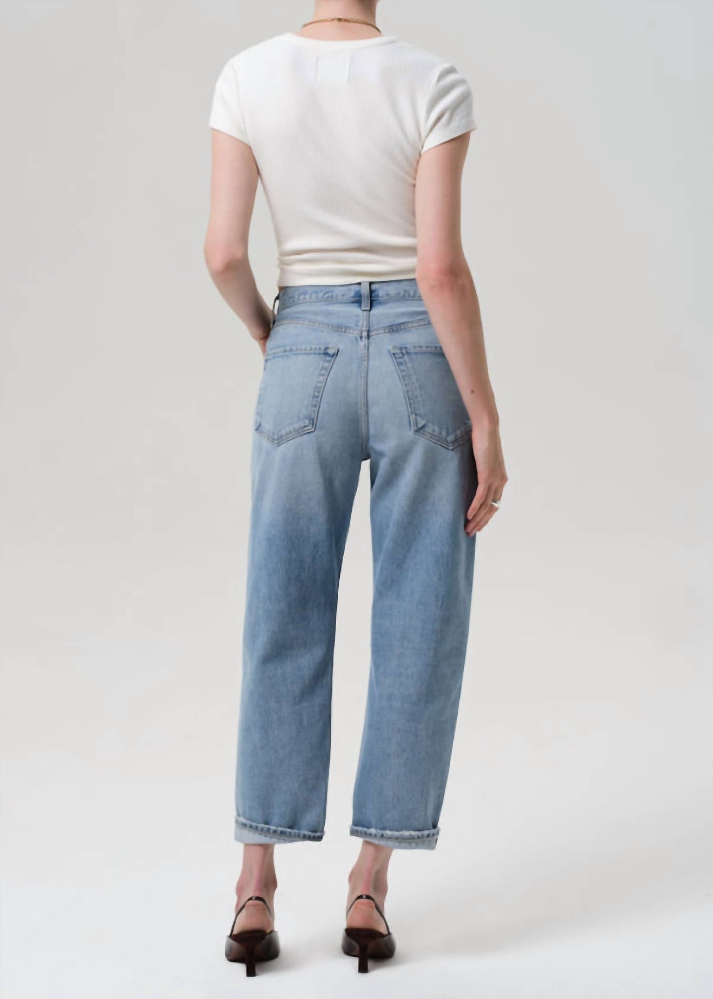 Citizens Of Humanity - Dahlia Bow Leg Baby Roll Jeans