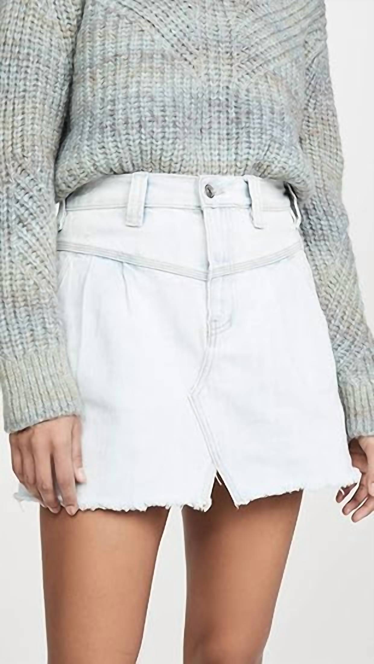 Free People - Sidecar Denim Skirt
