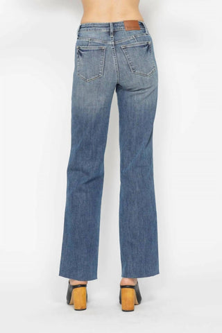 Judy Blue - Mid-Rise Tummy Control Vintage Straight Leg Jean