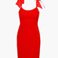 Adelyn Rae - Gia Ribbon Strap Dress
