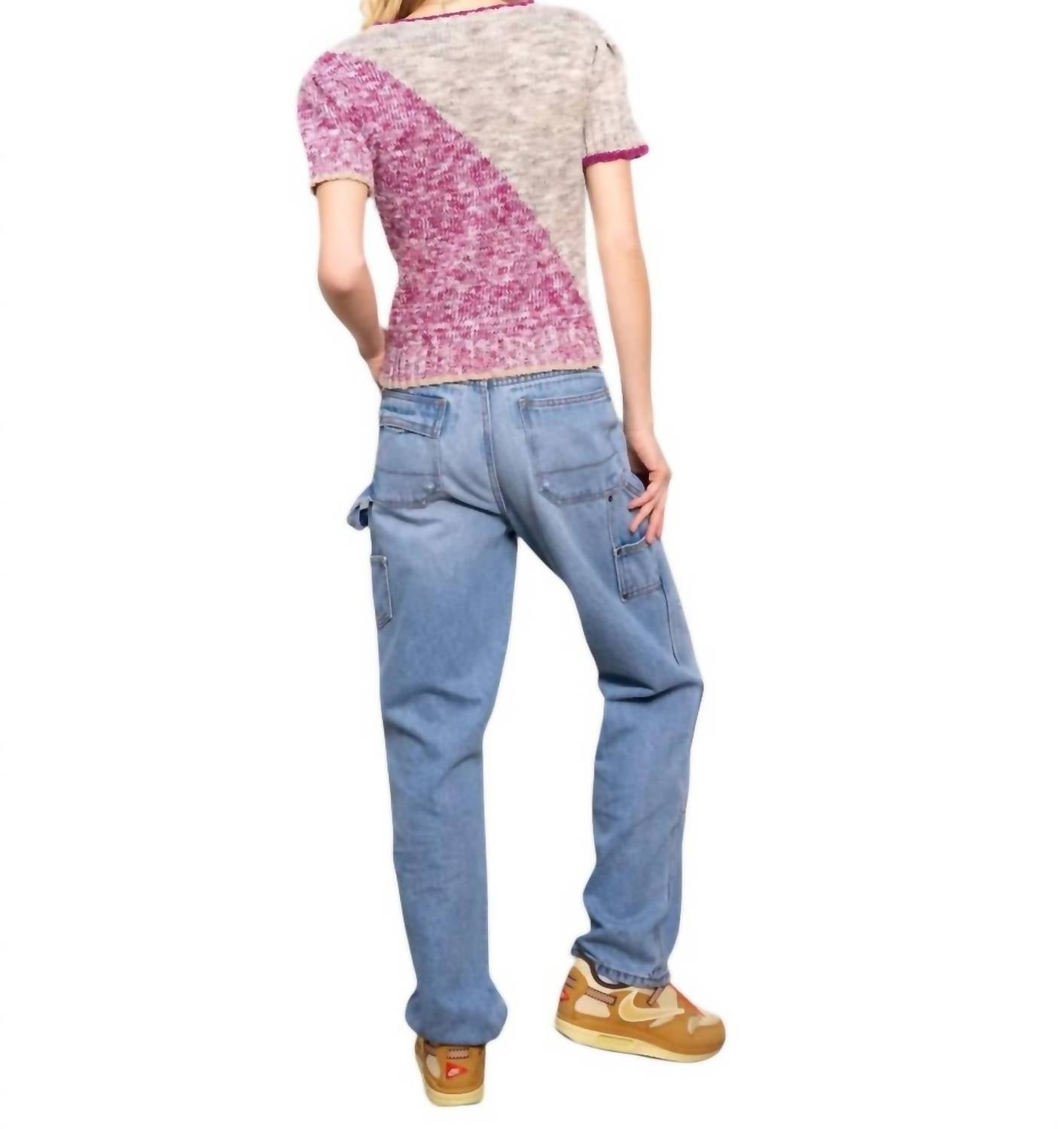 Central Park West - Aubree Shrt Sleeve Sweater