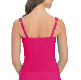 Profile By Gottex - E-cup Shirred Tankini Top