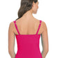 Profile By Gottex - E-cup Shirred Tankini Top