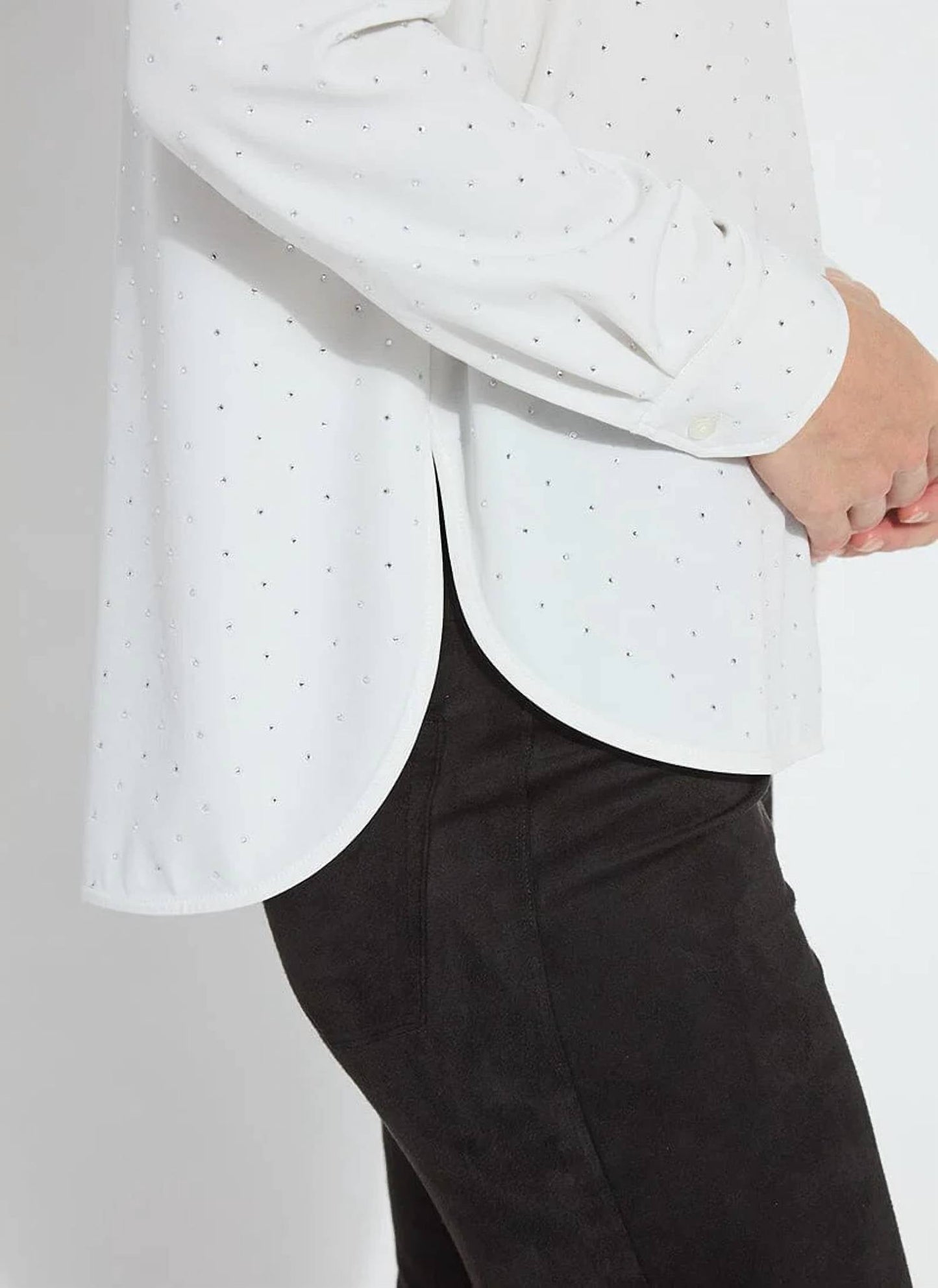 Lysse - Crystal Embellished Parker Shirt