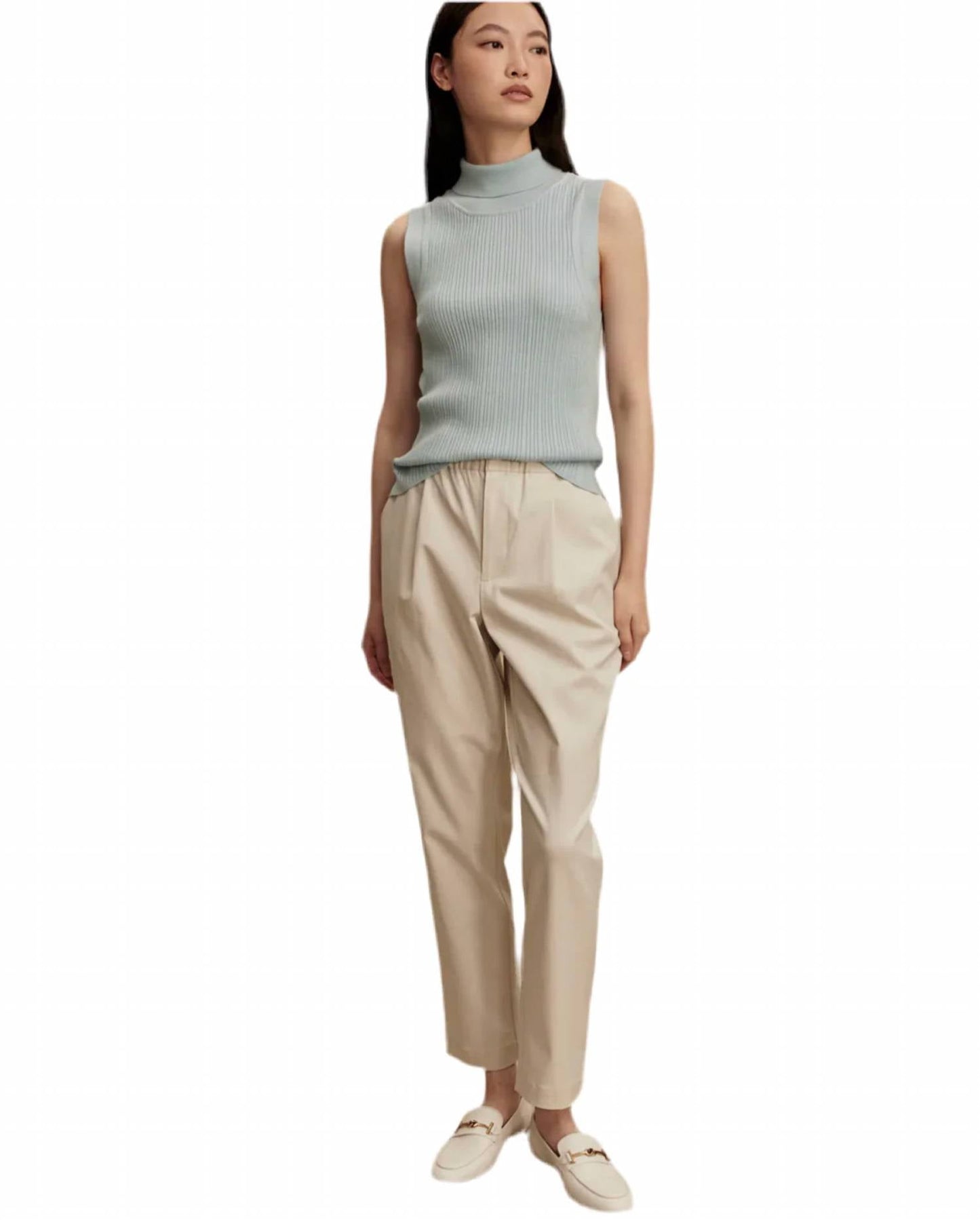 Varley - Anastasia Rib Knit Tank Top