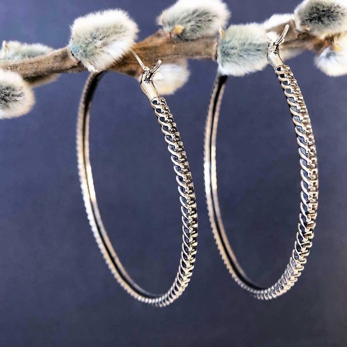 Astor & Orion - Women's Anacita Braided Hoops