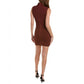 Herve Leger - Ottoman Cutout Sleeve Mini Dress