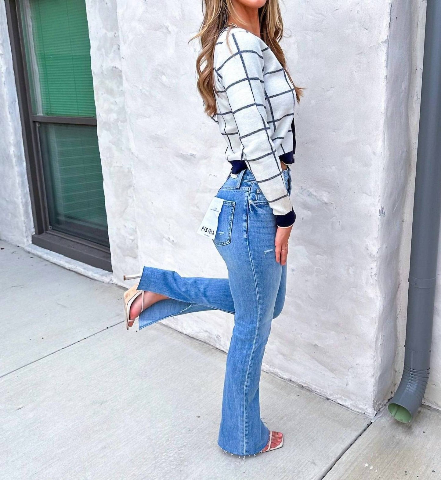 French Connection - Check Cardigan