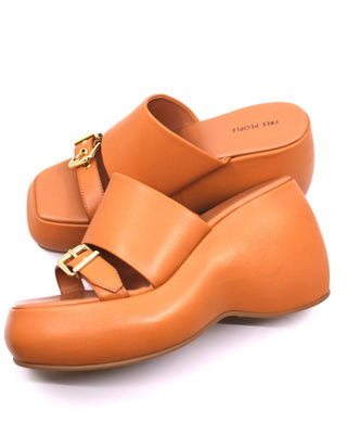 Free People - Women's Mila Minimal Wedge Sandals