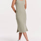 Another Love - Britta Side Slit Midi Dress