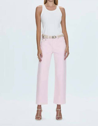 Pistola - Lexi Rise Bowed Straight Jeans