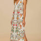 Farm Rio - Delicate Forest Maxi Dress