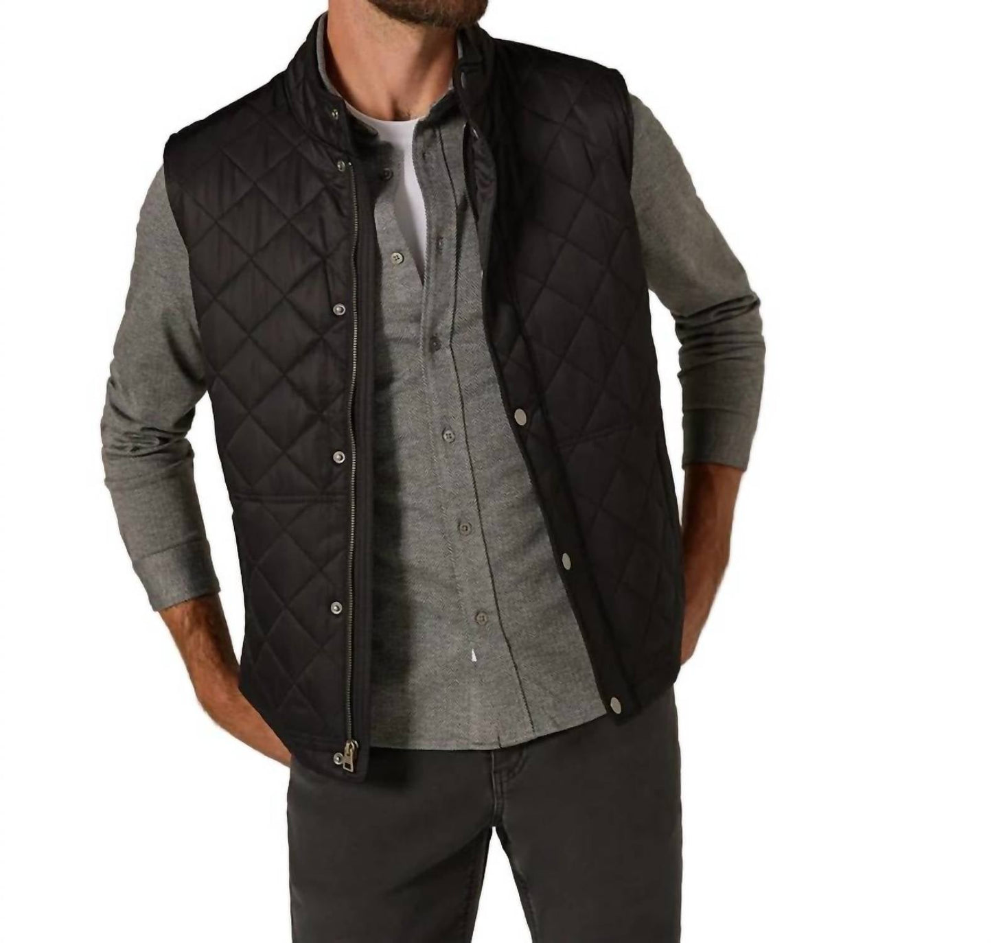 7Diamonds - Crest Quilted Vest