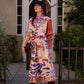Me369 - Women's Joy Printed Midi Skirt