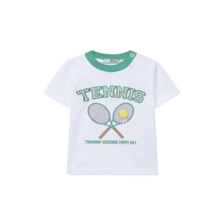 Dr. Kid - Toddler Boy's Tennis Racket Graphic Tee