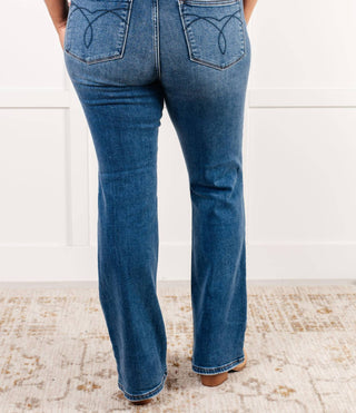 Judy Blue - Mid Rise Thermal Bootcut Jean