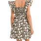 &Merci - Floral Flutter Slv Dress