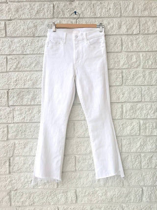 Mother - The Insider Crop Fray Jeans