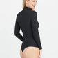 Spanx - Suit Yourself Long Sleeve Turtleneck Thong Bodysuit