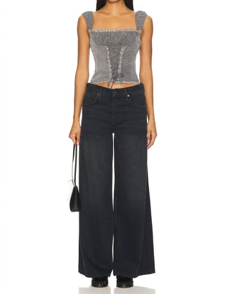 Mother - Slung Sugar Cone Sneak Jean