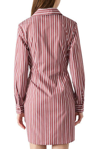 Steve Madden - COLLARED STRIPE MINI DRESS