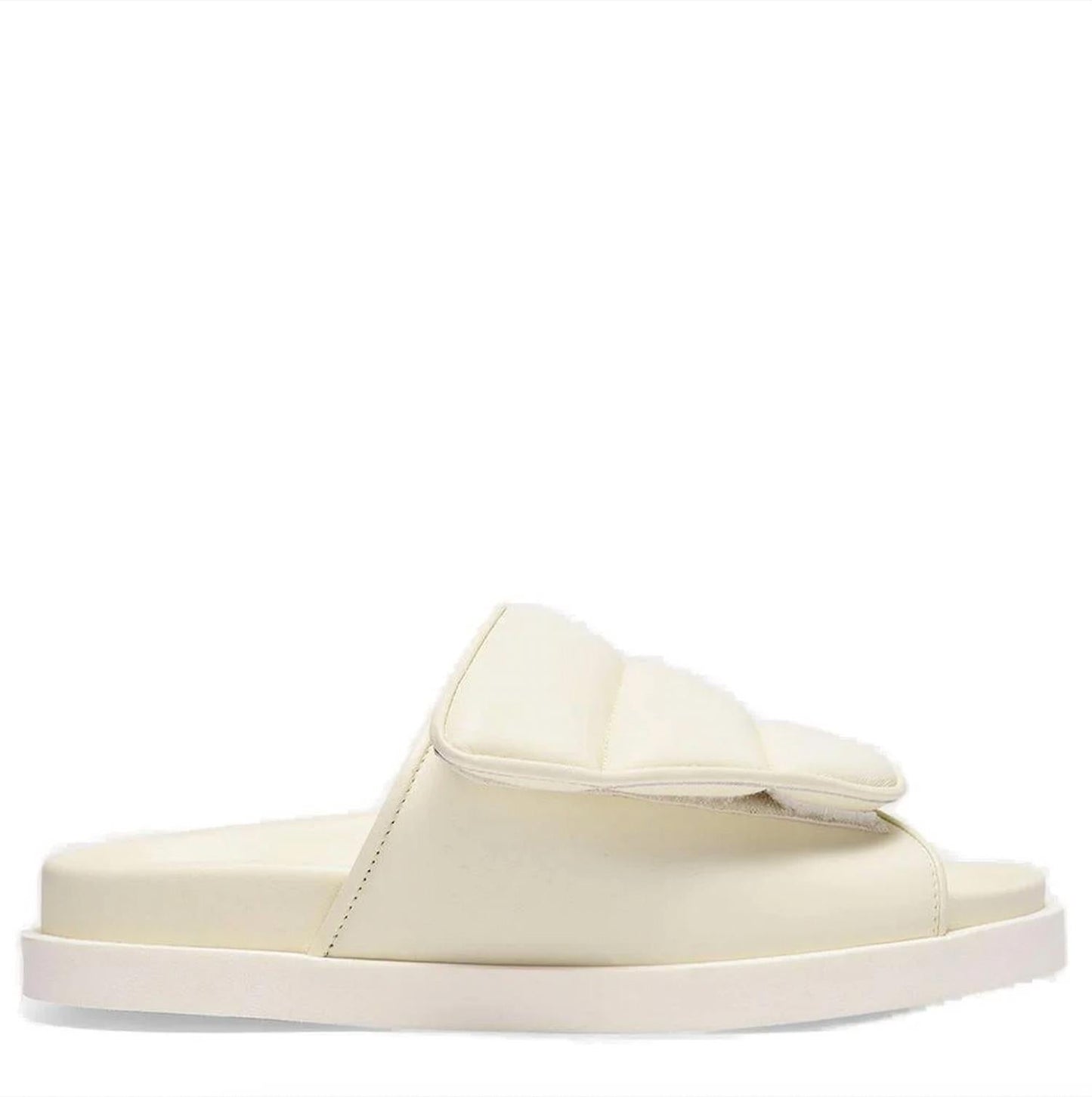 Gia Borghini - WOMEN'S GIA 3 PADDED LEATHER SLIDES